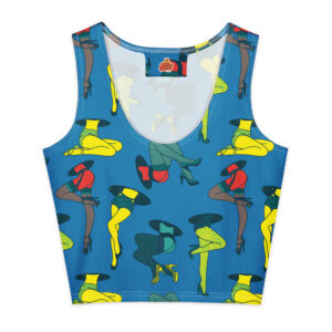 Cotton Crop Top – NY Drop 1 – Indica Style Graphic