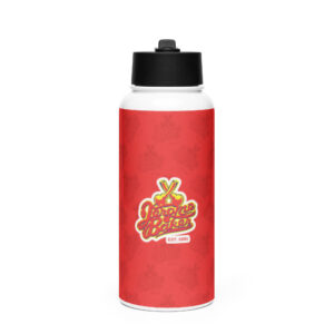 Stainless Steel Water Bottle with a Straw Lid – NY Drop 1 – Indica Style Solid Color